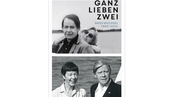Die Ehepaare Lenz und Schmidt in Briefen Das Cover des Buches „Ihr ganz lieben Zwei. Briefwechsel“ von Loki und Helmut Schmidt sowie Liselotte und Siegfried Lenz.