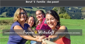 Deckblatt des Flyers der Ko-Stelle Frauen & Wirtschaft