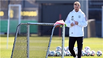 Das deutsche Abschlusstraining vor dem Hinspiel in Mailand findet noch in Dortmund statt.