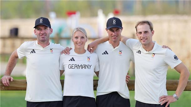 Das deutsche Springreiter-Team will endlich wieder eine Medaille.