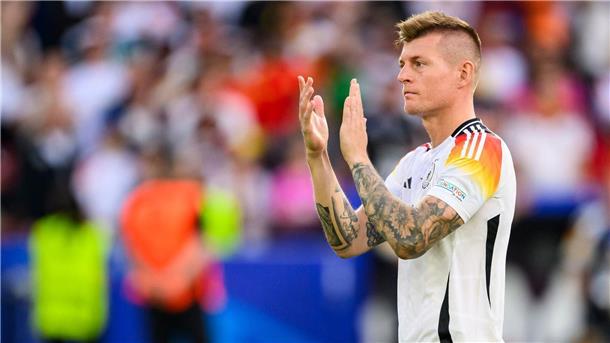 Das EM-Zeugnis der DFB-Spieler: Zukunfts-Trumpf „Wusiala“ Das EM-Viertelfinale gegen Spanien war das letzte Spiel seiner Karriere: Toni Kroos.