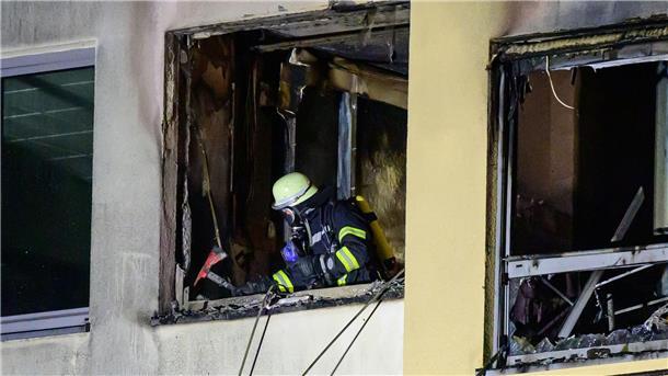Feuer in Krankenhaus: Fünf Menschen sterben, viele Verletzte Das Feuer konnte nach Angaben der Feuerwehr schnell gelöscht werden.