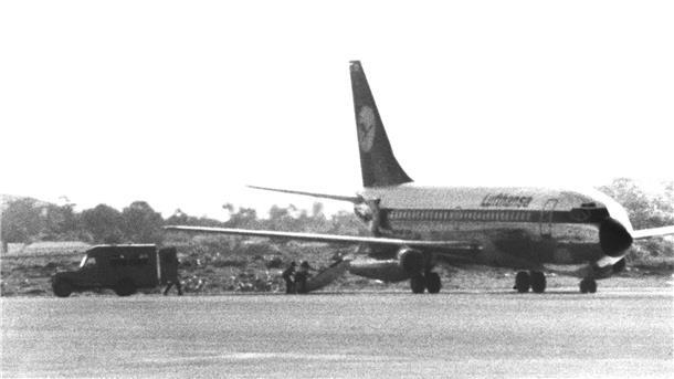 Das Flugzeug „Landshut“ wurde 1977 entführt.
