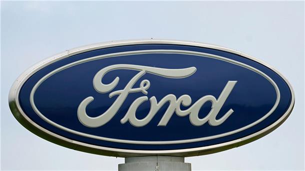Das Ford-Logo ist zu sehen.