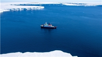 Polarstern in Ostantarktis