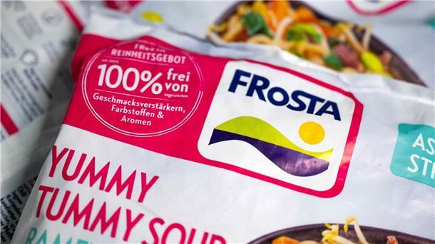 Das Frosta-Produkt „Yummy Tummy Soup“.