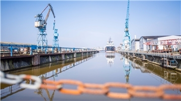 Das Gelände der ehemaligen Schichau-Seebeckwerft ist Herz des neuen Stadtquartiers zwischen Geestemünde und dem Fischereihafen.