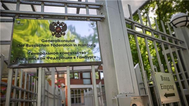 Vier russische Generalkonsulate müssen schließen Das Generalkonsulat der Russischen Föderation in Hamburg.