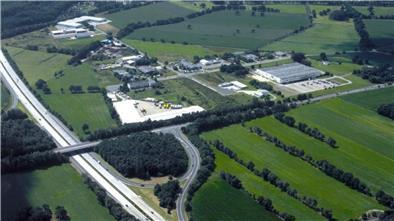 Das Gewerbegebiet Debstedt im Jahr 2007.