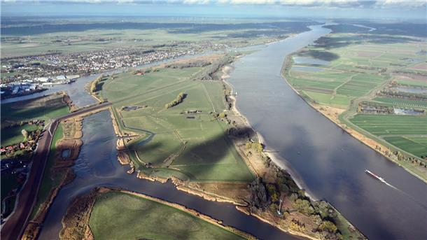 Das Grünland auf dem Elsflether Sand wird umgestaltet zu einer Schilf- und Wasserlandschaft. Die Bauarbeiten beginnen im nächsten Jahr. Die Kosten werden auf 14,4 Millionen Euro geschätzt. Die Investition dient der Rettung eines der seltensten Vögel Niedersachsens: der Rohrdommel.