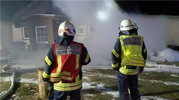 Das Haus der Familie Buskohl in Bramel ist in der Nacht zu Montag den Flammen zum Opfer gefallen.