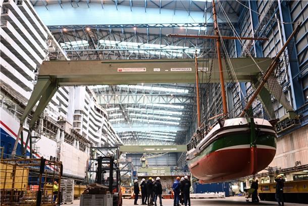 Dieses Traditionsschiff geht bald wieder auf Segeltörns in der Nordsee Das hochseetaugliche Segelschiff gehört der Stadt und wird vom Freundeskreis der «Gesine von Papenburg» betreut.