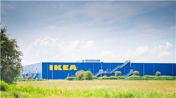 Symbolbild des Möbelhauses Ikea in Bremerhaven im Sommer 2020. 