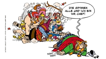 Das inzwischen 40. Asterix-Abenteuer soll Ende Oktober in Deutschland erscheinen.