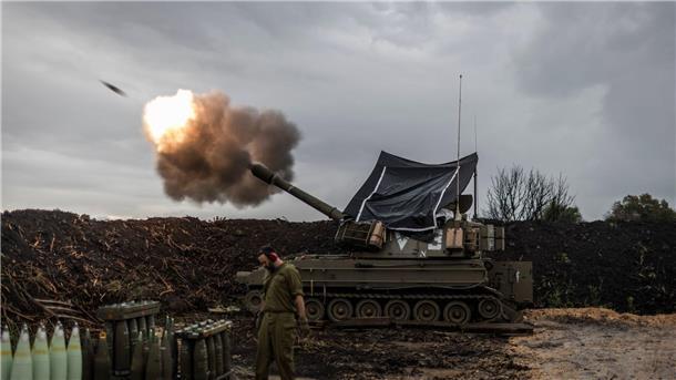 Nach Tötung eines Kommandeurs greift Hisbollah Israel an Das israelische Militär greift im Gegenzug die Abschussorte im Libanon an (Archivbild)