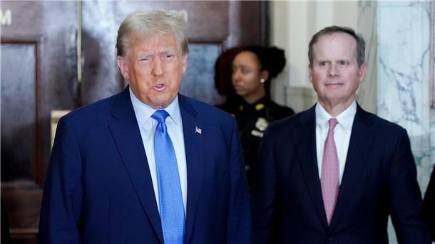 „Das ist ein sehr unfairer Prozess. Ich hoffe, die Öffentlichkeit schaut zu“: Donald Trump.