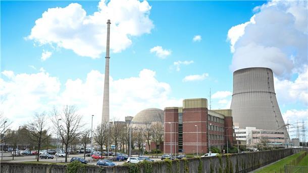 Das Kernkraftwerk Emsland.