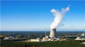Das Kernkraftwerk Emsland im niedersächsischen Lingen.