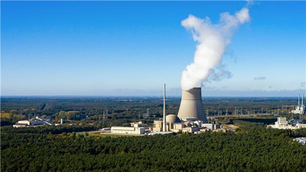 Endlose Endlager-Suche? Kein Standort für Atommüll bis 2031 Das Kernkraftwerk Emsland in Niedersachsen.