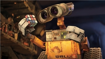 Das Kinderkino zeigt „WALL-E - Der Letzte räumt die Erde auf“ in der Stadtbibliothek.