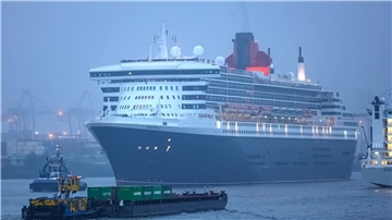 Das Kreuzfahrtschiff Queen Mary 2 ist ein Gigant der Weltmeere.