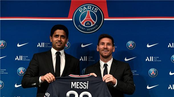 Das Lächeln verging Messi in Paris.