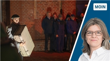 Szene aus dem aktuellen Theaterprojekt vom letzten Kleinod