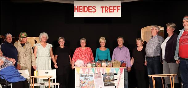 Das letzte Mal gemeinsam auf der Bühne: die Theatergruppe der Seefelder Mühle. Die Premiere des Stücks „Was bleibt ...“ wurde zu einem bewegenden Abend.