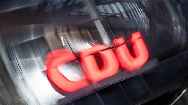 Niedersachsens CDU kommt zu Parteitag zusammen Das Logo der CDU.
