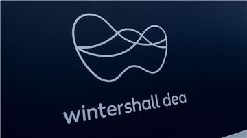 Das Logo des Gas- und Ölkonzerns Wintershall Dea.