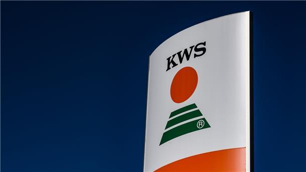 KWS Saat erwartet mindestens 7 Prozent mehr Umsatz Das Logo des Pflanzenzüchtungs- und Biotechnologie-Unternehmen KWS Saat SE ist zu sehen.