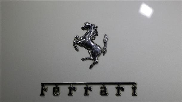 Hackerangriff auf italienischen Autohersteller Ferrari Das Logo des Sportwagenherstellers Ferrari.