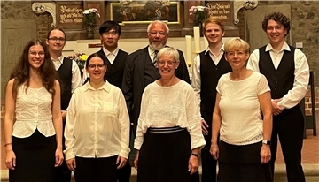 Das Marienensemble aus Fürstenwalde ist in Rodenkirchen zu hören.