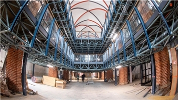 Das Meeresmuseum in Stralsund wird derzeit aufwendig modernisiert.