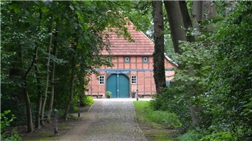 Das Mehrgenerationenhaus „Worthmanns Hoff“ beschließt die Wanderung auf dem Waffenser Kulturpfad.