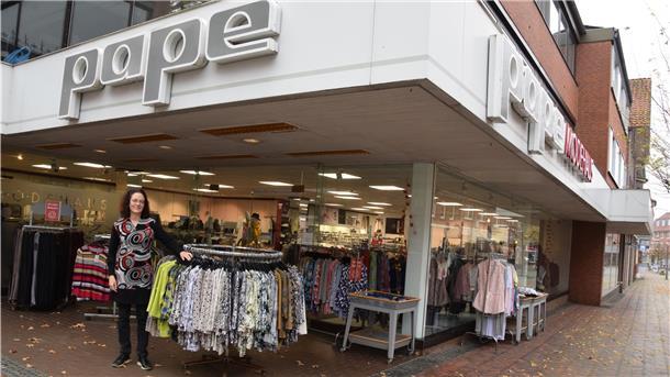 Das Modehaus Pape gehört seit vielen Jahrzehnten zu Zeven. Zum Jahresende schließt das Haus.