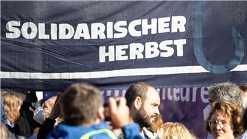 Das Motto der bundesweiten Demonstrationen lautet „Solidarischer Herbst“.