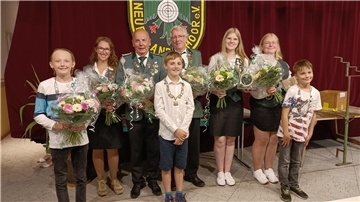 Das neue Königshaus des Schützenvereins Neuenlandermoor
