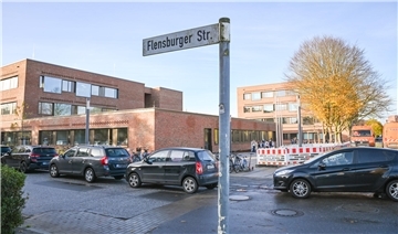 Das neue Schulzentrum an der Hamburger Straße vereint eine Grundschule und eine Oberschule. 