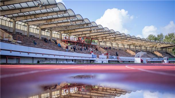 Das Nordseestadion in Bremerhaven