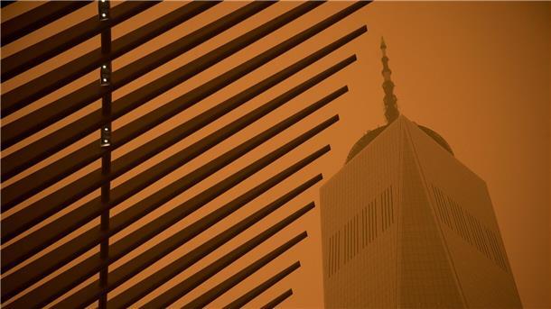 Das One World Trade Center in Lower Manhattan.