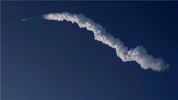 Das Raumschiff von SpaceX startet von der Starbase in Boca Chica.
