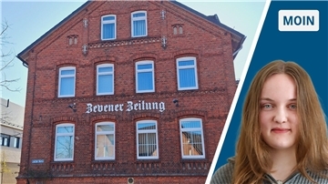 Das Redaktionsgebäude der Zevener Zeitung.