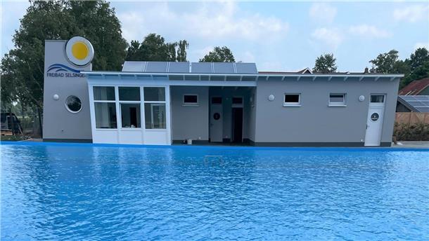 Das sanierte Selsinger Freibad darf noch nicht eröffnet werden.