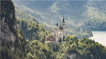 Schloß in den Bergen