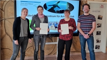 Das Schülerforschungszentrum ist von der Neuen Oberschule Lehe in Kooperation mit dem Zoo am Meer gegründet worden.
