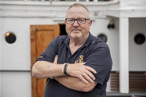 Das sind die sympathischsten Gesichter der Maritimen Tage. Heino Tietjen