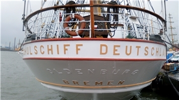 Die „Schulschiff Deutschland“