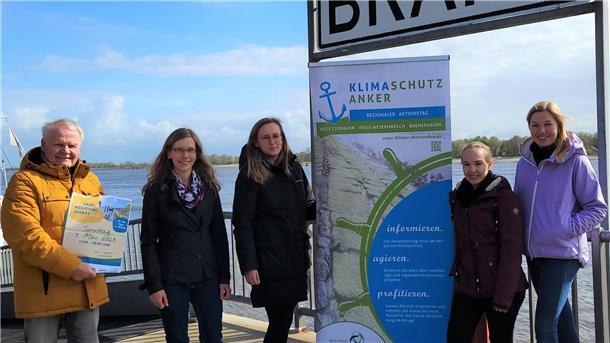 Das Team, das den Fair- und Regionalmarkt an der Braker Kaje organisiert, hofft auf zahlreiche Besucherinnen und Besucher.