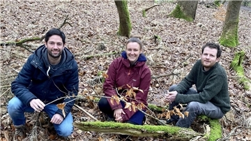 Das Team der neuen Ökologischen Station Jade: Tobias Pelz, Dr. Ilka Strubelt und Thomas Linß (von links).